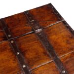 Iron Bound Coffee Table Chest From Gujarat - 19th Century - Image 7
