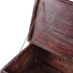 Iron Bound Coffee Table Chest From Gujarat - 19th Century - Image 9
