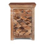 Bedside Cabinets Made From Reclaimed Teak - Image 3
