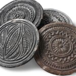 Vintage Stone Tepoy Coasters - Ca 1930 - Image 2
