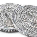 Old Stone Tepoy Coasters - Ca 1930 - Image 2
