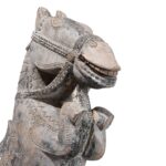 Indian Horse Head Corbel On Stand - 19th Century - Image 10