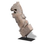 Indian Horse Head Corbel On Stand - 19th Century - Image 12