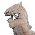 Indian Horse Head Corbel On Stand - 19th Century - Image 13