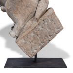Indian Horse Head Corbel On Stand - 19th Century - Image 14