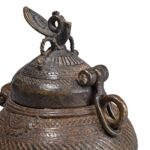 Bronze Dhokra Work Money Box From Kandhamal - 19th Century - Image 4