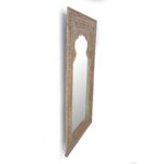 Carved & Painted Large Mihrab Mirror - Image 3