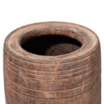 Vintage Wooden Milk Pot From Himachal Pradesh - Ca 1920 - Image 3