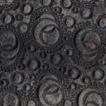 Old Indian Paisley Wooden Textile Printing Block From Jaipur - Ca 1930 - Image 2
