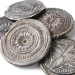 Vintage Stone Tepoy Coasters - Ca 1930