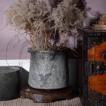 Vintage Indian Stone Plant Pot - Ca 1920's - Image 4