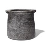 Vintage Indian Stone Plant Pot - Ca 1920's - Image 5