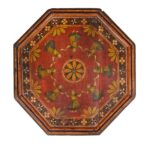 Painted Bajot Low Table From Nagaur - 19th Century - Image 2