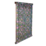 Painted Lotus Door & Frame - Image 7