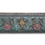Painted Ganesh Lintel Panel From Kutch - 19th Century - Image 4