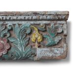 Painted Ganesh Lintel Panel From Kutch - 19th Century - Image 5