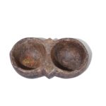 Vintage Indian Stone Masala Bowls - 1920 - Image 3