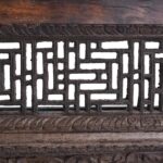 Old Teak Window Mirror From Madyha Pradesh - 19th Century - Image 8