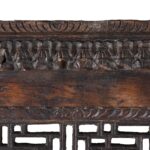 Old Teak Window Mirror From Madyha Pradesh - 19th Century - Image 6