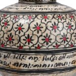 Painted Iron Matka (Indian Water Pot) - Image 6