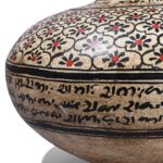 Painted Iron Matka (Indian Water Pot) - Image 3