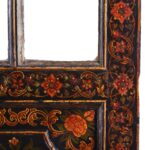 Qajar Style Polychrome Glazed Doors From Bikaner - Early 19th Century - Image 5