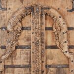 Bleached Roheda Doors From Bikaner -  19th Century - Image 2