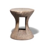 Vintage Neem Stool From Himachal Pradesh - Circa 1950 - Image 2