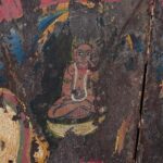 Painted Jain Cosmological Mandala Panel - Late 19th Century - Image 8