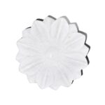 Mughal Style Lotus Hand Carved Marble Dish