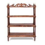 Bobbin Shelf from Gujarat - 19thC - Image 9