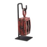 Old Teak Ships Pulley From Gujarat - Circa 1910 - Image 2