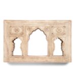 Mughal Style White Marble Lamp Niche - Double Sided - Image 7