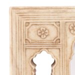 Mughal Style White Marble Lamp Niche - Double Sided - Image 5