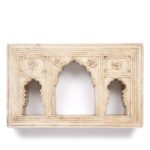 Mughal Style White Marble Lamp Niche - Image 2