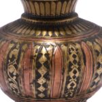 Brass And Copper Holy Water Pot - 19thC - Image 3