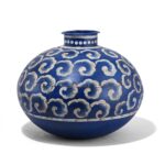 Painted Iron Matka (Indian Water Pot) - Image 2