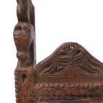 Old Teak Tribal Mirror From Banswara - Early 20thC - Image 2