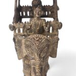 Bastar Danteshwari on an Elephant From Chhattisgarh - Ca 1910 - Image 8