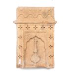 Carved Stone Panel - Mughal Style - 19th Century