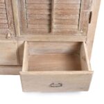 Louvre Cabinet Made From Reclaimed Teak From Rajasthan - Image 6