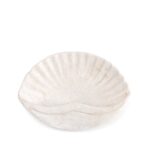 White Marble Shell Soap Dish