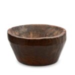 Teak Bowl From Rajasthan - Early 20thC