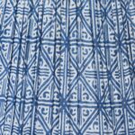 Samarkand Indigo Grid Empire Lampshade - 40cm - Image 3