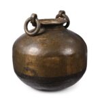 Brass Matka Water Pot From Kerala - 19th Century
