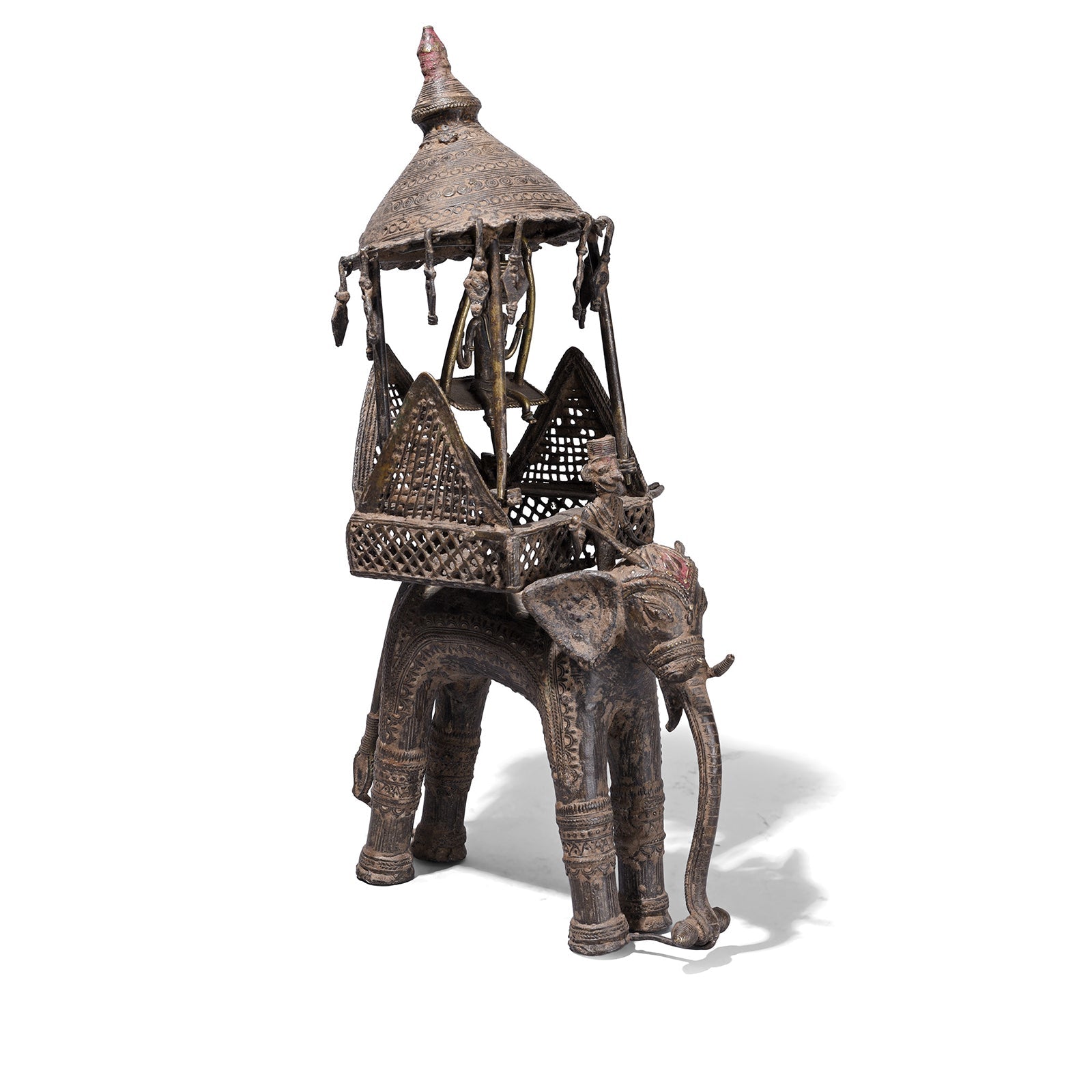 Bastar Brass Elephant From Chhattisgarh - 19th Century - Image 1