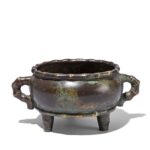 Bronze Incense Censer Bowl