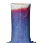 Large Purple Yaobian Bottle Vase - Image 2