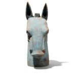 Bronze Han Dynasty Style Horse Head - Image 2