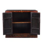 Red Lacquer Book Cabinet From Shanxi - 19th Century - Image 5